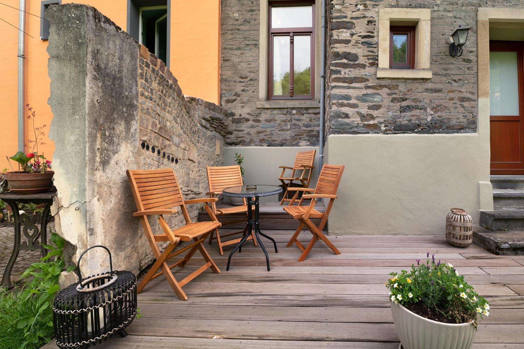 Alte Stadtvilla Am Weinberg 1 ทราเบิน-ทราร์บาค ภายนอก รูปภาพ